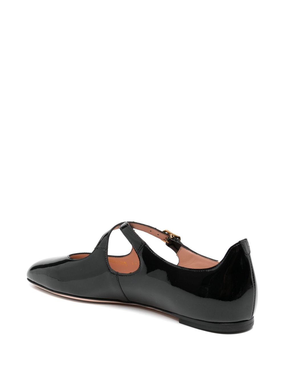 Bally Baunty ballerina's met label Zwart