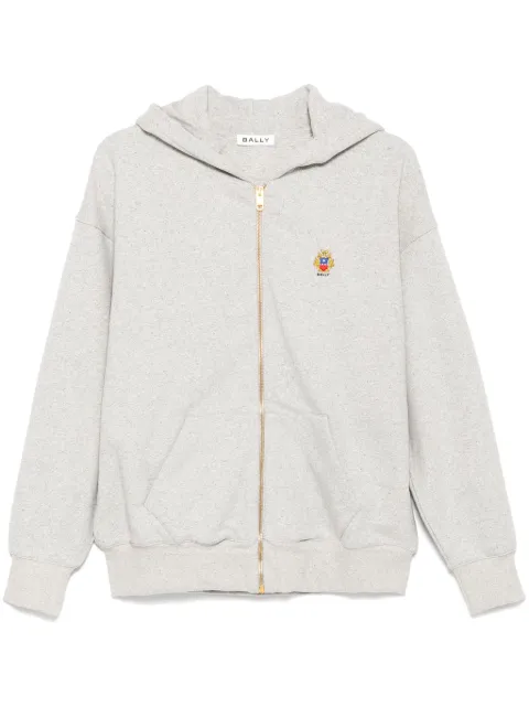 Bally x Adrien Brody logo-embroidered hoodie