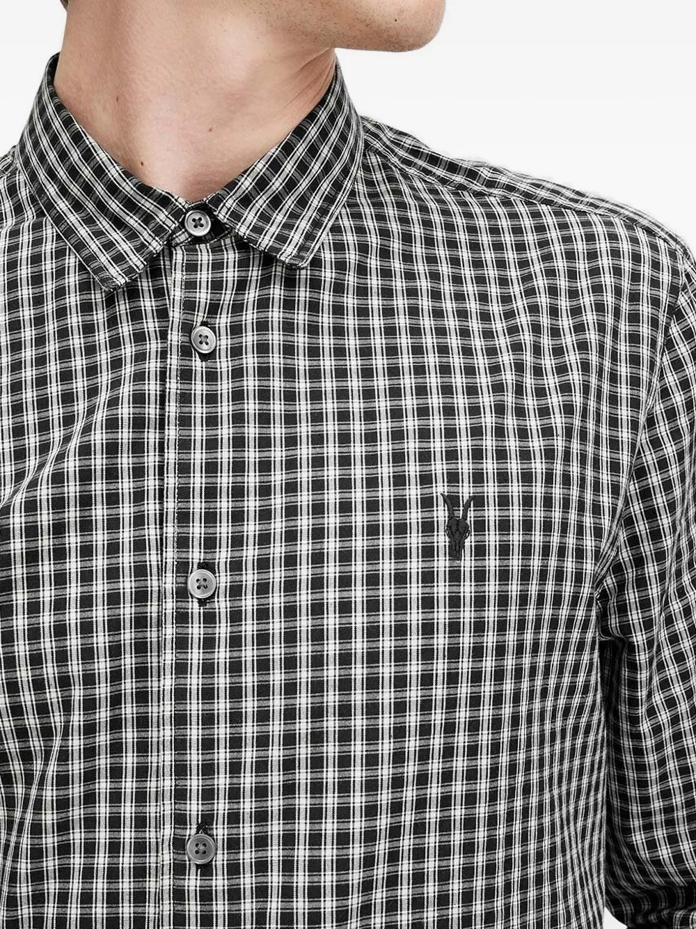 AllSaints Overhemd met lange mouwen Wit
