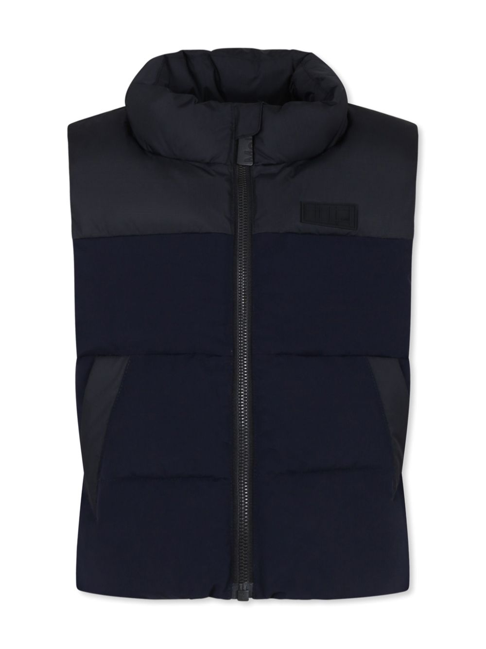 Molo zipped padded gilet - Blue