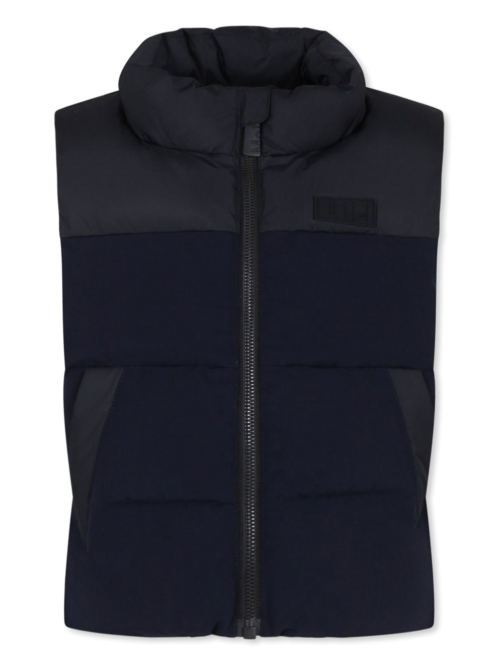 Molo zipped padded gilet - Blue