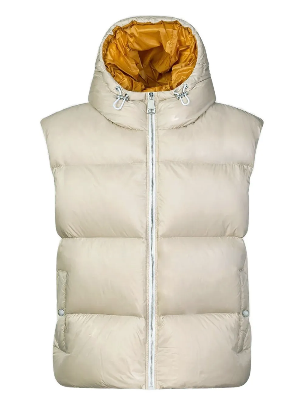 Khrisjoy hooded puffer waistcoat | Neutrals | Image 1