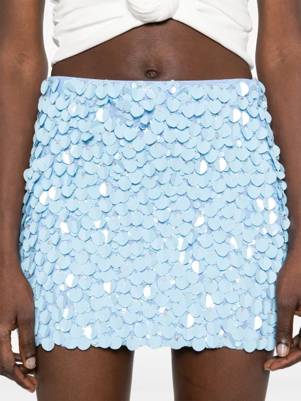 スカート P.A.R.O.S.H. 'Pimpy' skirt Blue P.A.R.O.S.H. Pimpy Skirt | Blue | FARFETCH