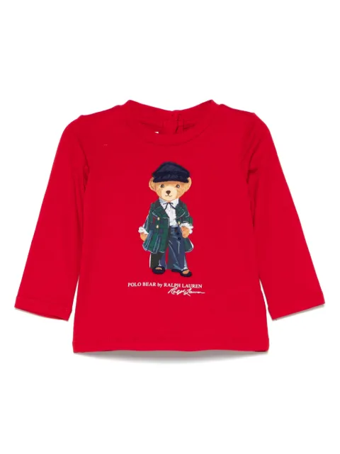POLO RALPH LAUREN KIDS T-Shirt mit Polo Bear-Print