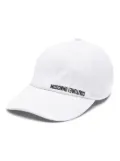 Moschino embroidered-logo baseball cap - White