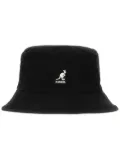 Kangol logo-embroidered bucket hat - Black