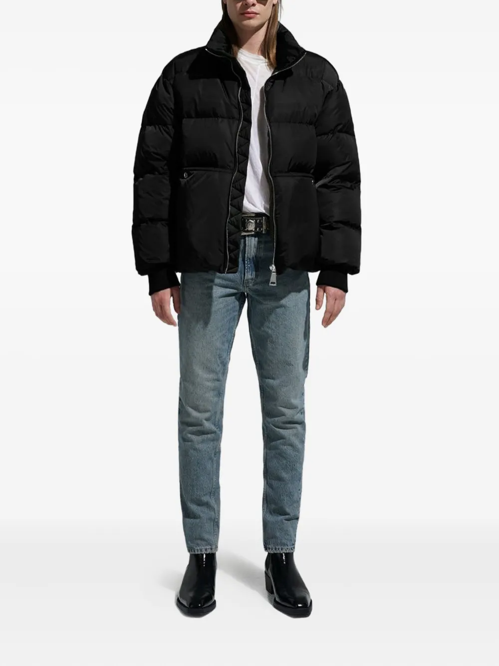 Khrisjoy Quilted Puffer Jacket In Black