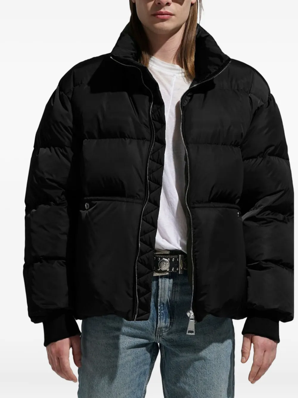 Khrisjoy Quilted Puffer Jacket In Black