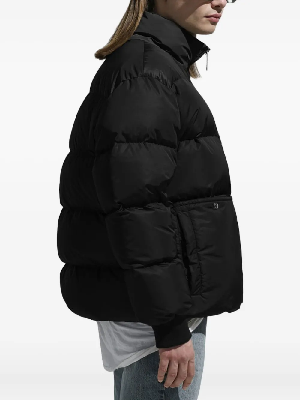 Khrisjoy Quilted Puffer Jacket In Black