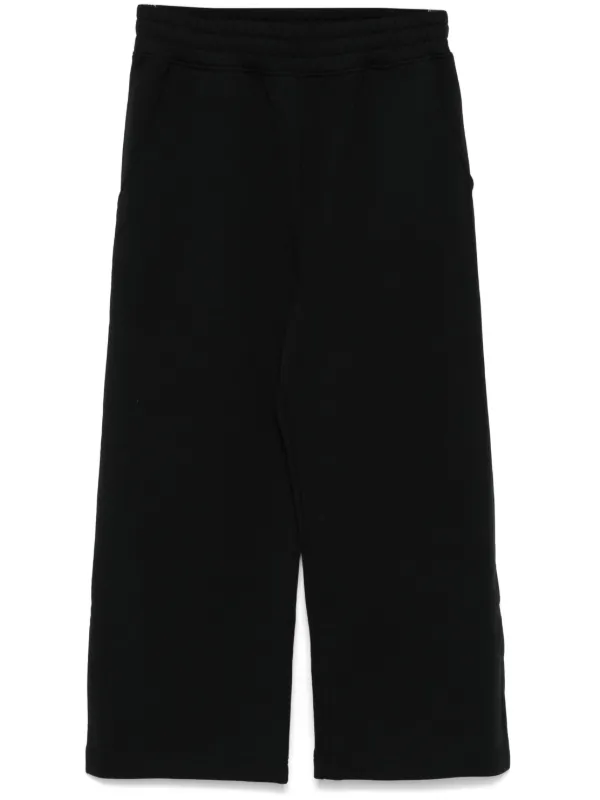 Moschino Logo-raised Sweatpants in Black