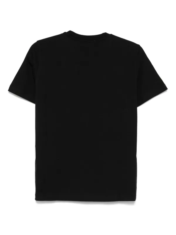 MSGM logo-print T-shirt | Black | FARFETCH