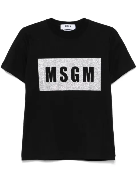 MSGM logo-print T-shirt
