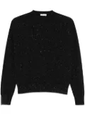 Peserico lurex-detail sweater - Black