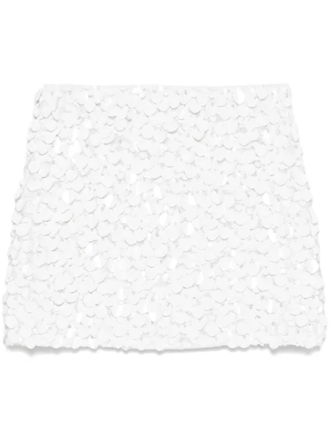 P.A.R.O.S.H. sequinned mini skirt