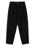 Balmain Kids lurex trousers - Black