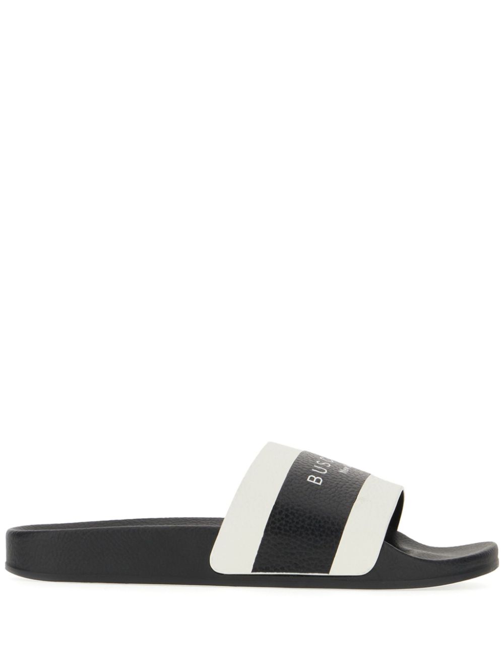 Buscemi logo-print slides White