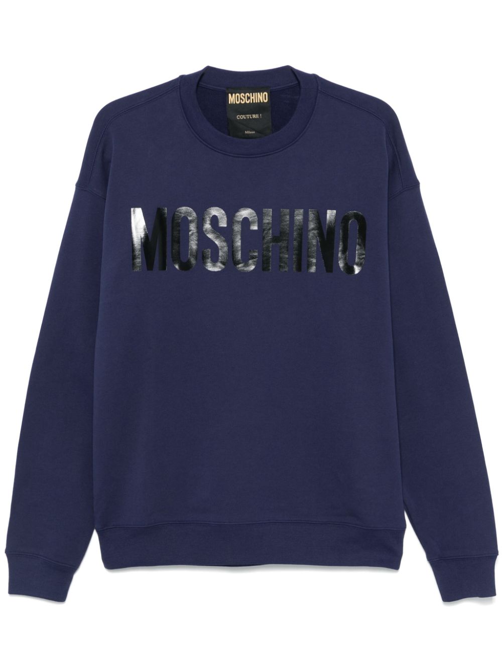 Moschino Sweater met logoprint Blauw