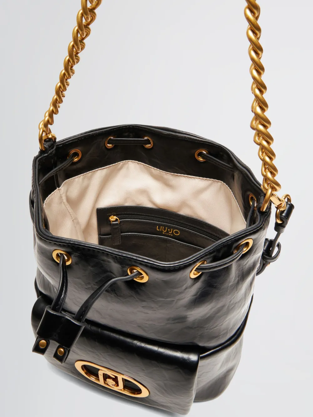 LIU JO LaPuffy bucket-tas Zwart