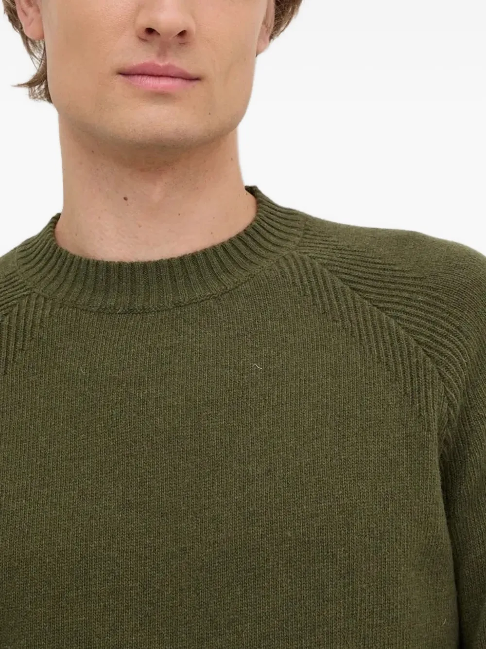 LIU JO Trui met ronde hals en raglan mouwen Groen