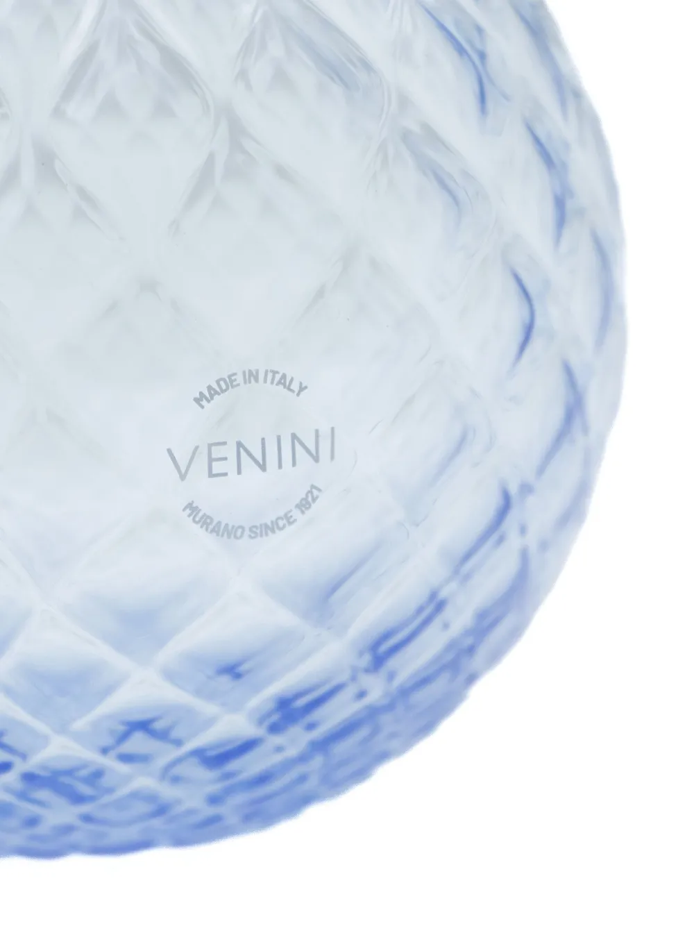 Venini Monofiore Balloton Vase In Blue