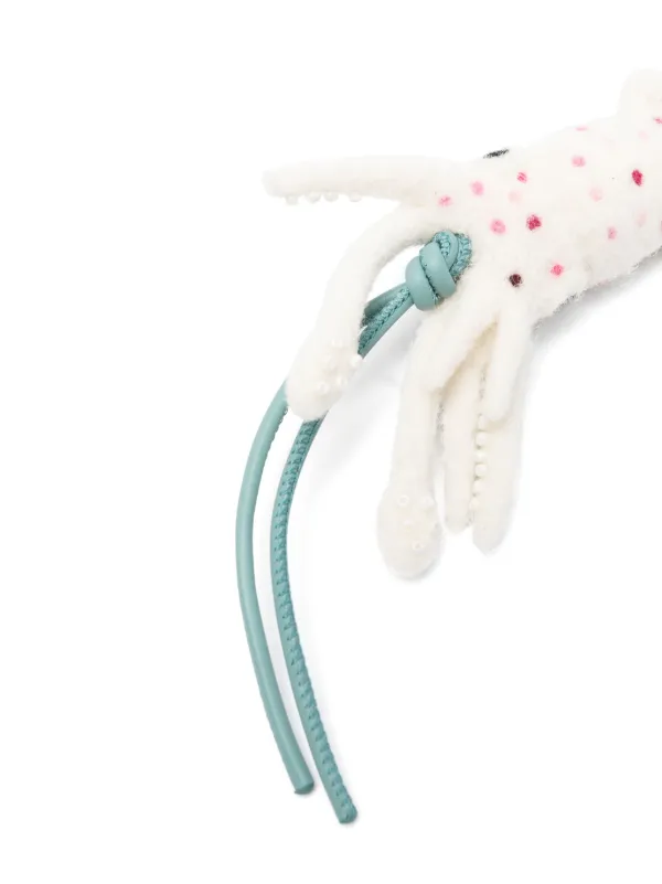 LOEWE x Suna Fujita Octopus Keyring | White | FARFETCH