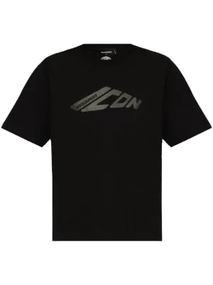 CORTEIZ Camiseta Com Estampa De Logo | Preto | FARFETCH BR
