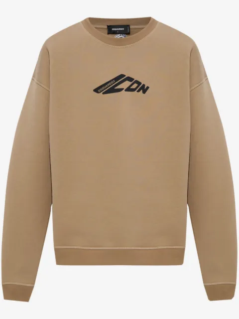 DSQUARED2 logo-print sweatshirt