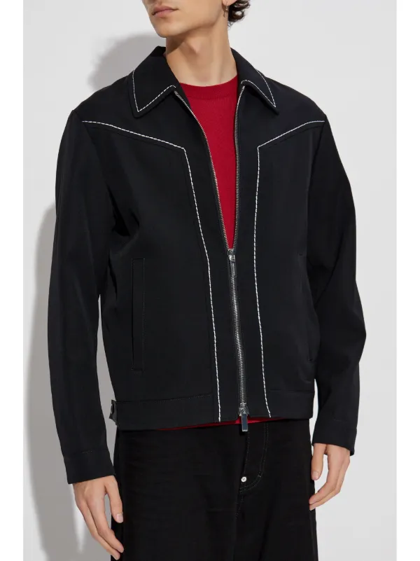 DSQUARED2 ジャケット ブラック DSQUARED2 ディースクエアード シャツジャケット | ブラック