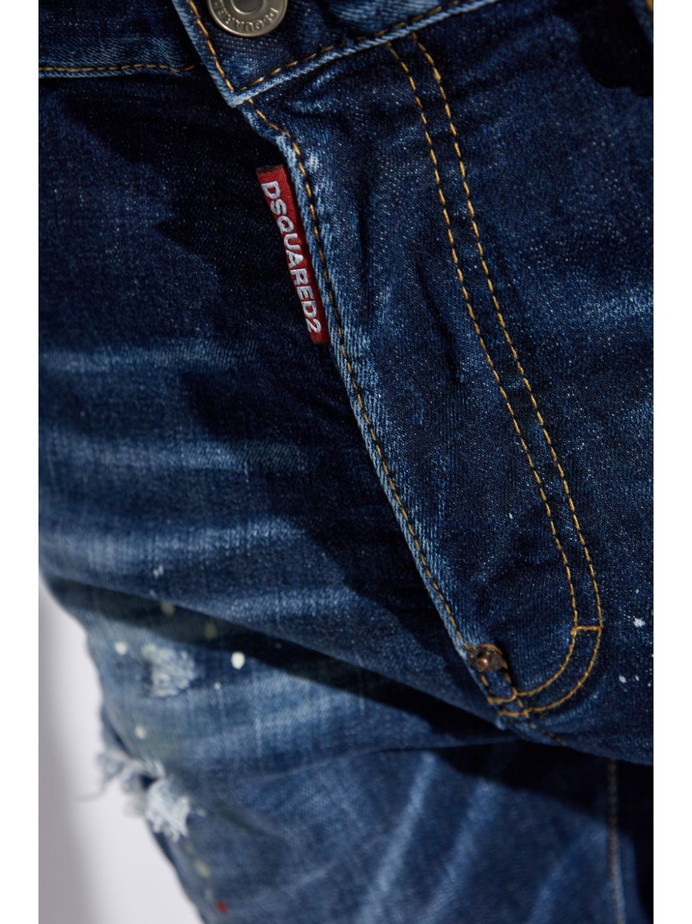 DSQUARED2 paint-splatter jeans Men