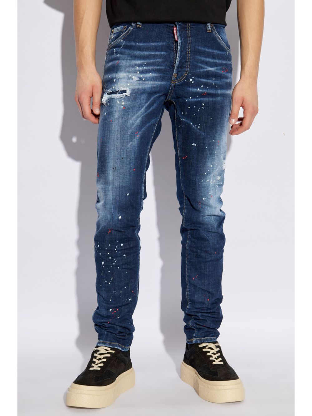 DSQUARED2 paint-splatter jeans Men