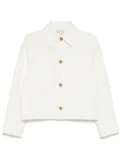 Vince button-up shirt jacket - White