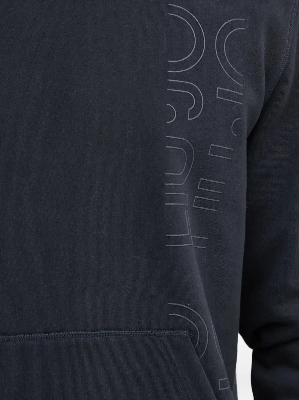 Liu •jo Logo-detail Hoodie In Blue