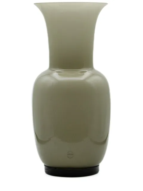 Venini Opalino vase  (30cm x 14cm)