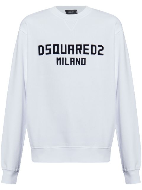 DSQUARED2 logo-print sweatshirt Men