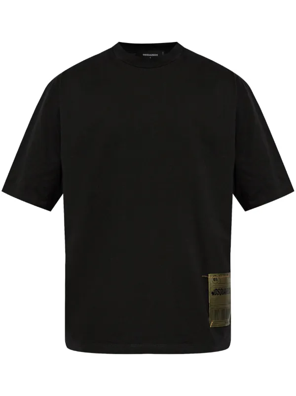 dsquared2 ブラックtシャツ L 26934315_56988390_600.jpg