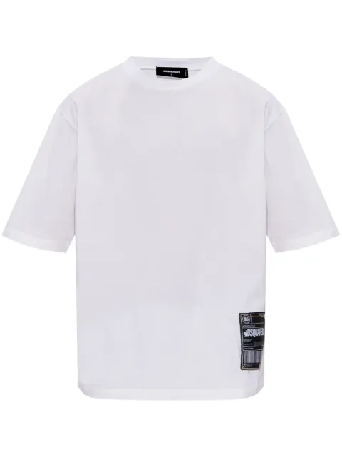 DSQUARED2 playera con aplique del logo