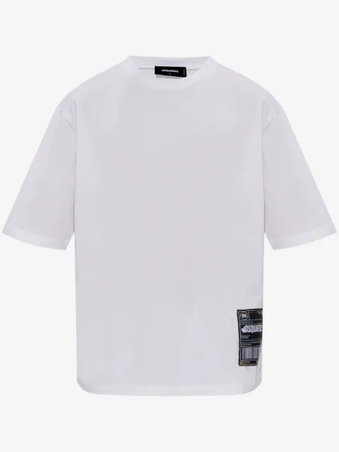 DSQUARED2 logo-appliqué T-shirt