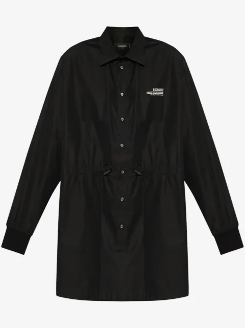 DSQUARED2 logo-print mini dress
