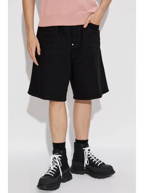 DSQUARED2 イタリア製 ブラックデニム ショーツ DSQUARED2 デニムショーツ | ブラック | FARFETCH JP