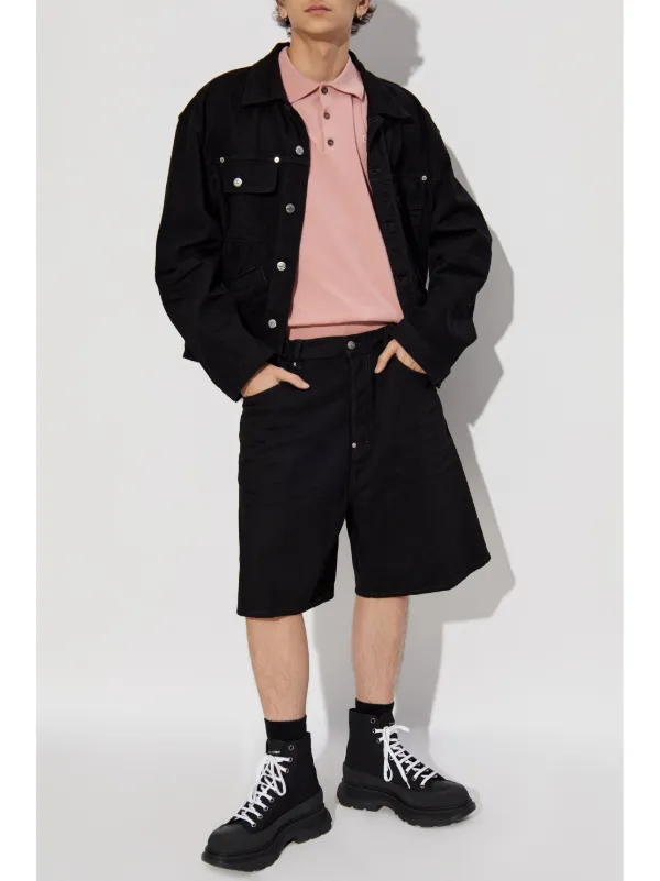 DSQUARED2 デニムショーツ | ブラック | FARFETCH JP