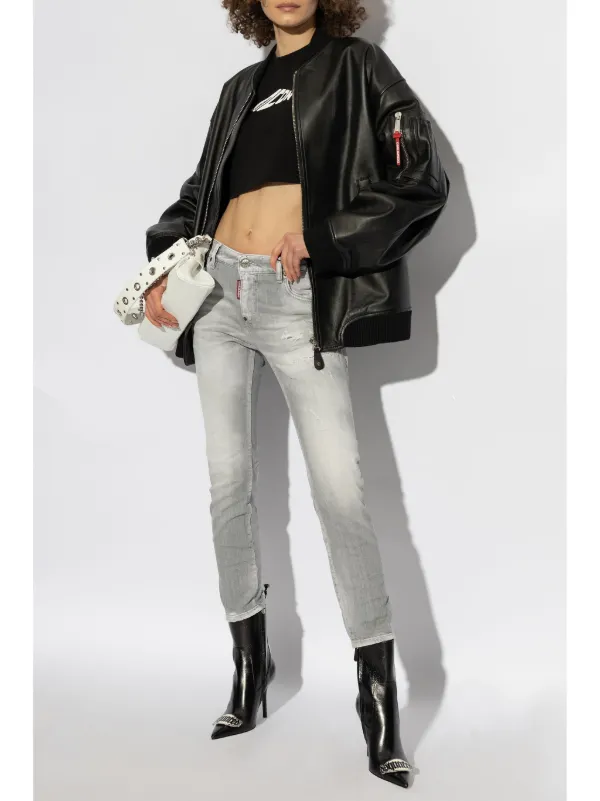 DSQUARED2 Jennifer Jeans | Grey | FARFETCH