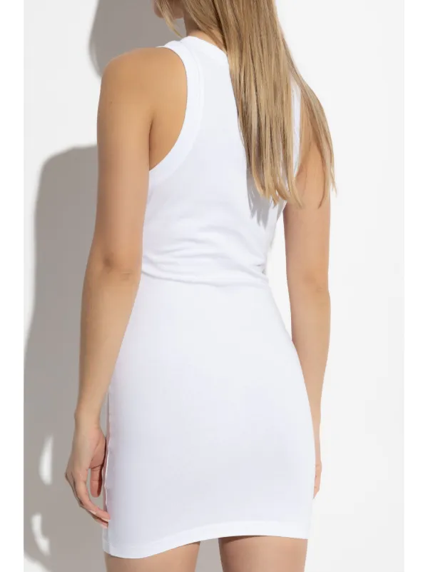 お洒落★ DSQUARED2 ロゴ ミニワンピース ドレス DSQUARED2 logo-print Mini Dress | White | FARFETCH