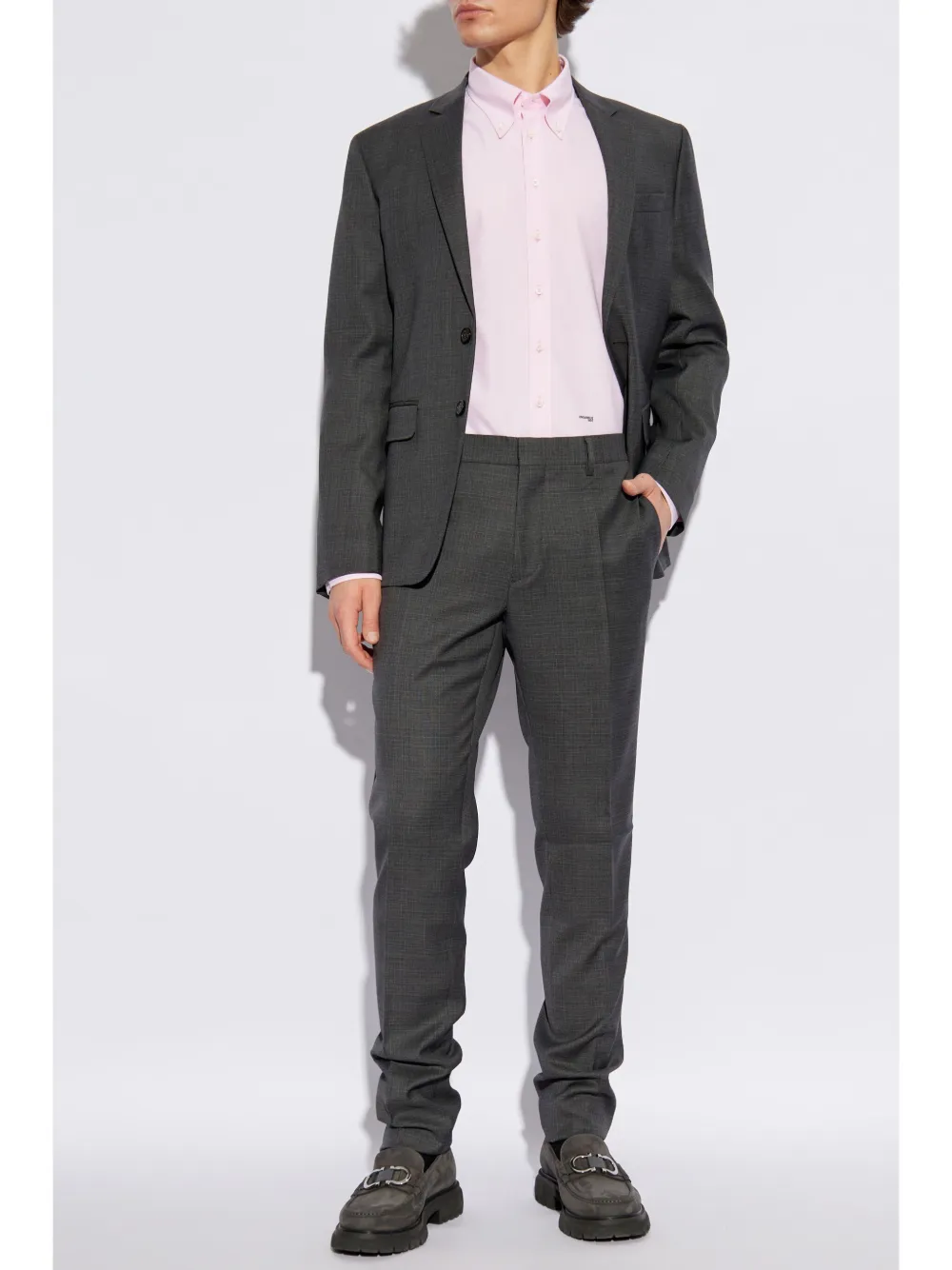 DSQUARED2 single-breasted suit - Grey