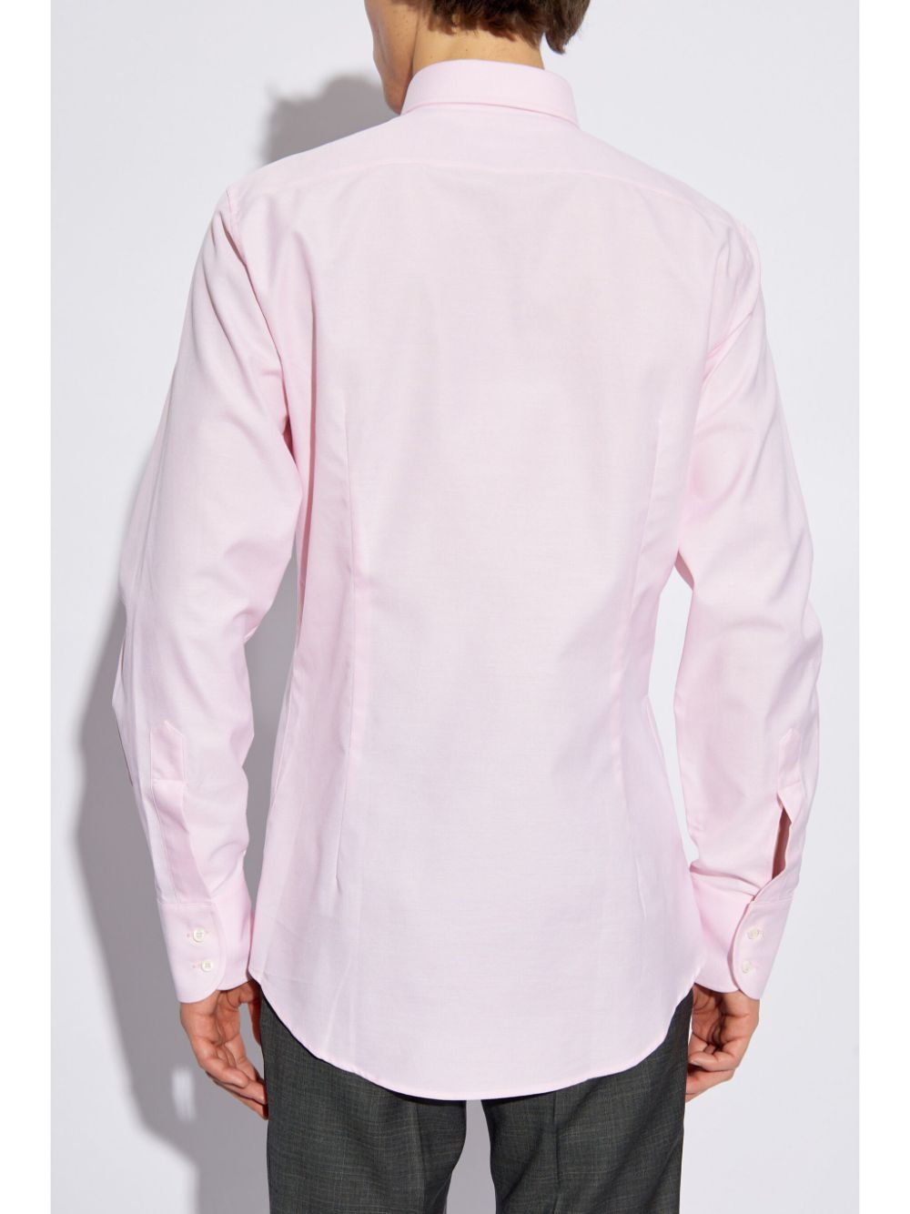 DSQUARED2 Overhemd met geborduurd logo Roze