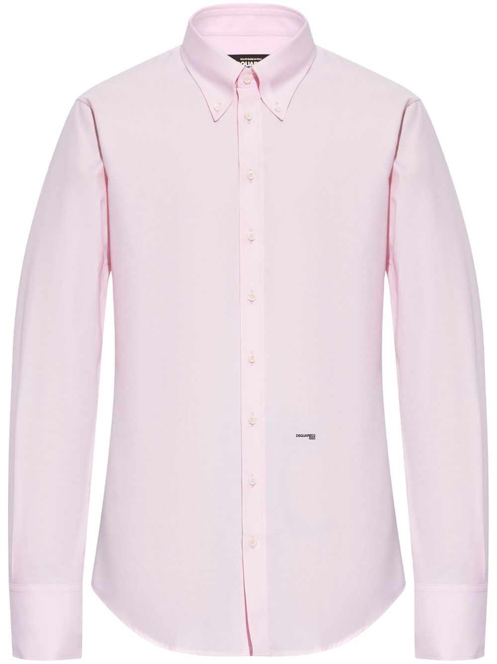 DSQUARED2 Overhemd met geborduurd logo Roze