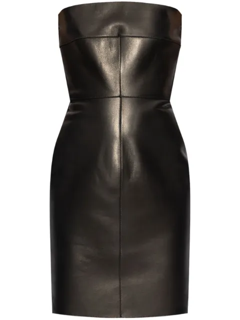 DSQUARED2 leather mini dress Women