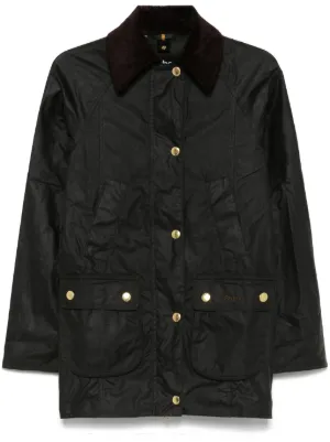Barbour Beadnell Waxed Jacket | Brown | FARFETCH CA