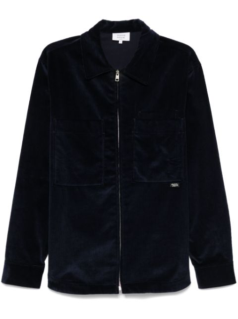 Maison Kitsune zip-up shirt jacket Men