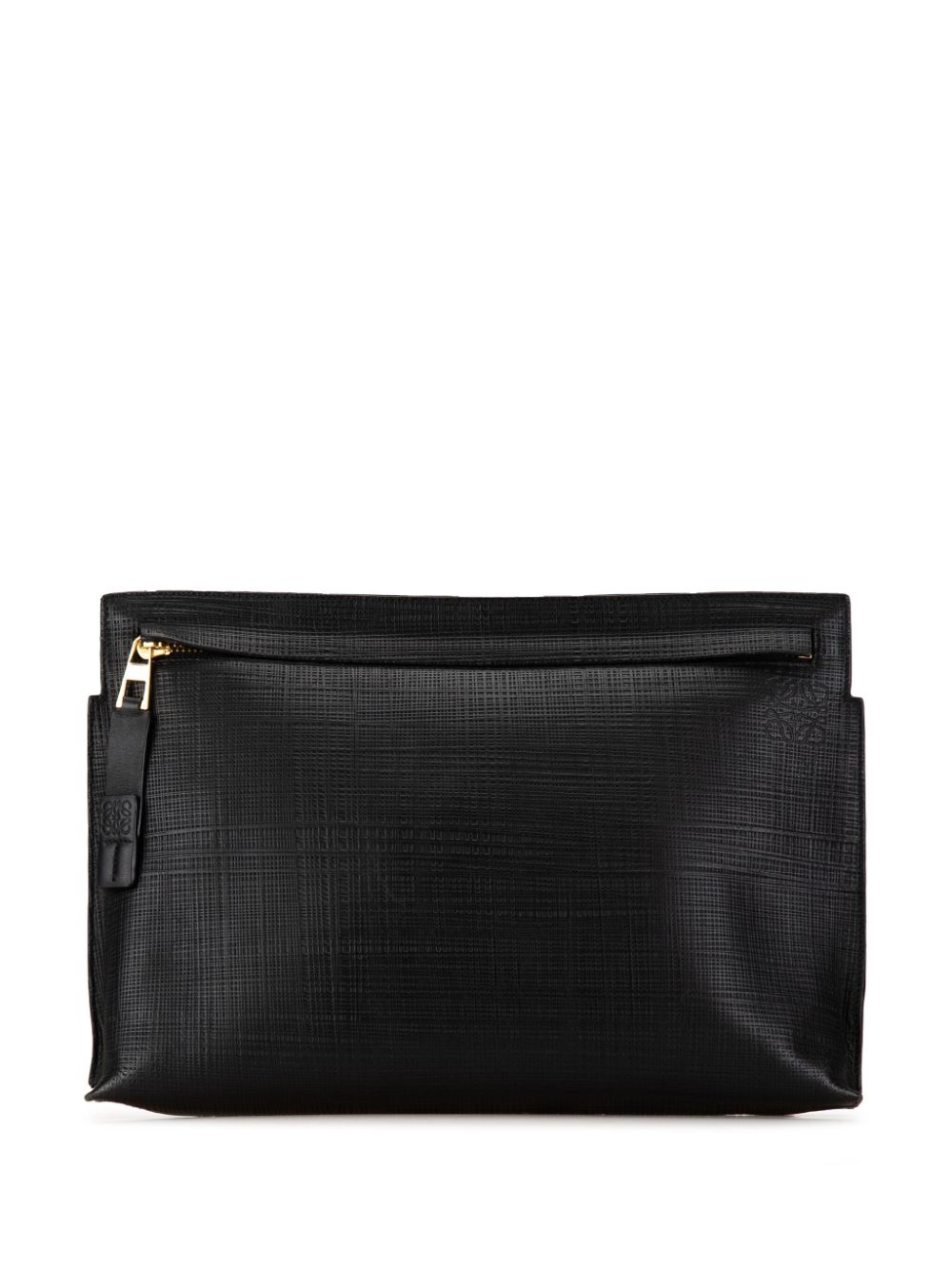 Loewe 2010-2023 Leather Anagram T clutch bag Women