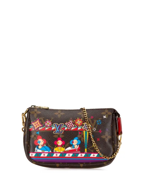 Louis Vuitton Pre-Owned 2020 Mini Monogram Vivienne Christmas Pochette Accessoires shoulder bag